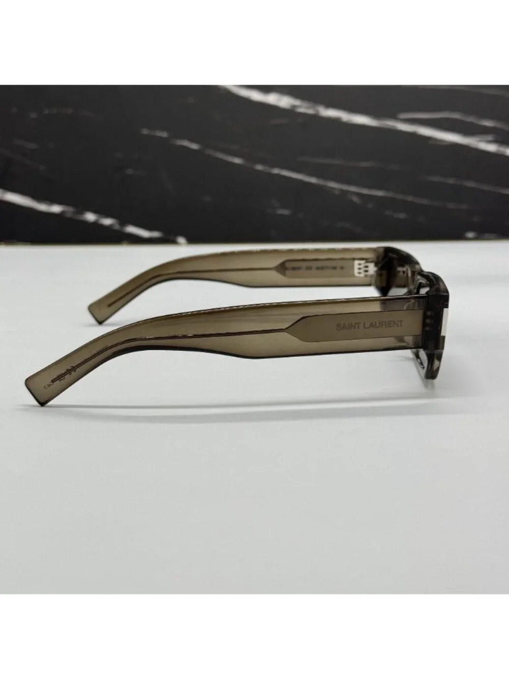 NWT Saint Laurent  SL660F 003 Unisex Square Sunglasses